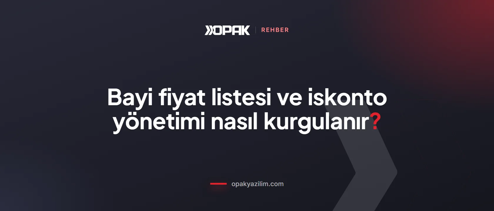 Bayi fiyat listesi ve iskonto yönetimi kapak görseli