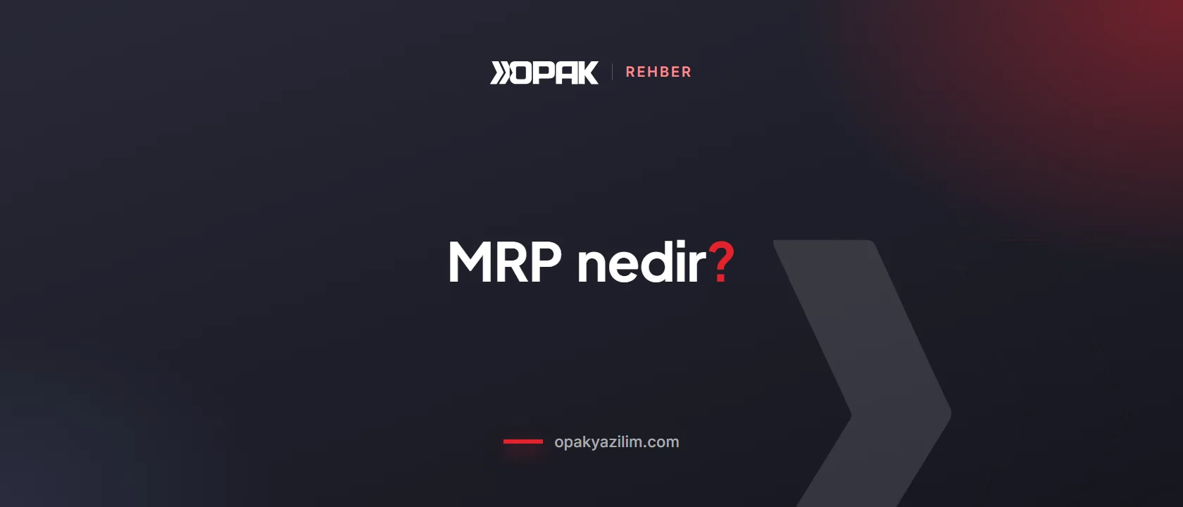 MRP ve üretim planlama kapak görseli