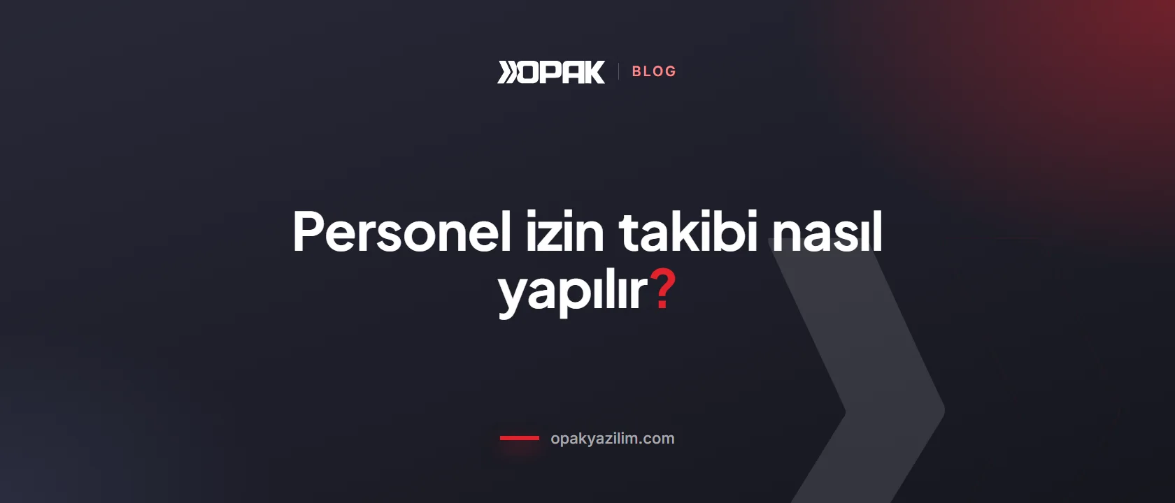 Personel izin takibi kapak görseli