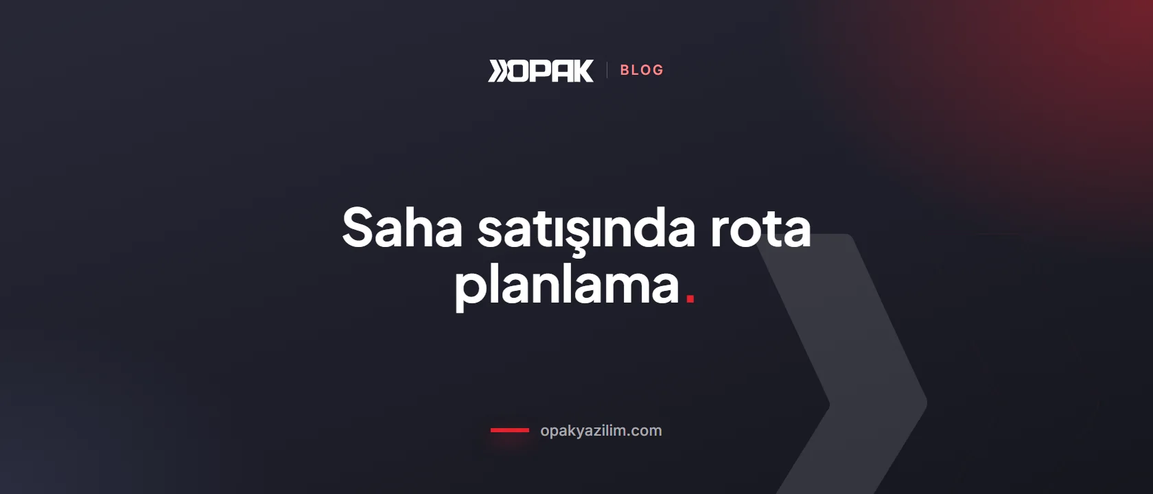 Saha satışında rota planlama kapak görseli
