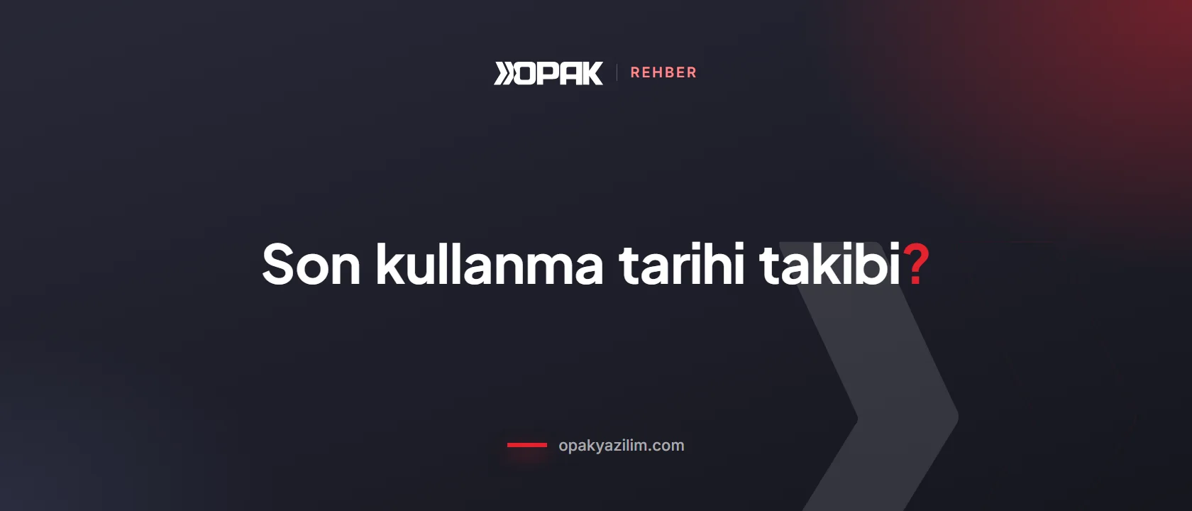 Son kullanma tarihi takibi ve FEFO kapak görseli