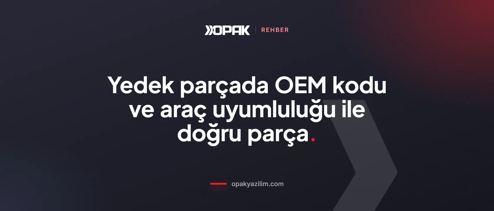 Yedek parça OEM kodu ve araç uyumluluğu kapak görseli